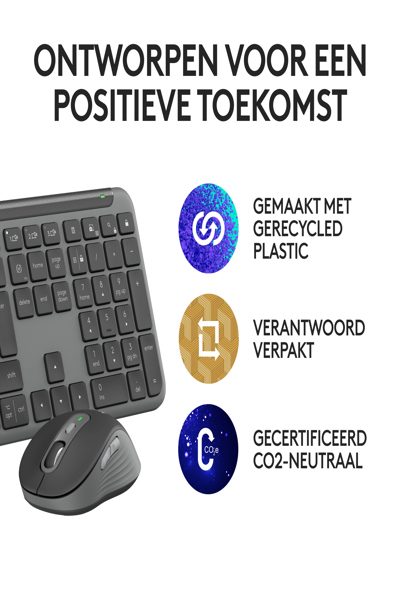 Logitech Signature Slim Combo MK950 Företag Grafit FRA - 920-012505