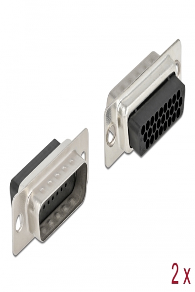 Connecteur de données Delock - HD-26 (M) (pack de 2)