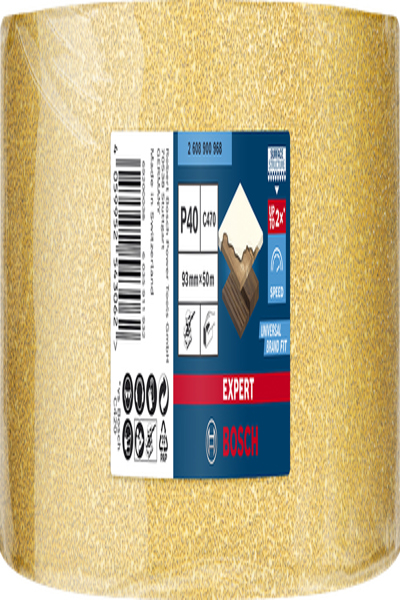 Bosch Expert C470 Schleifblatt 93mm K40 50 Meter Rolle fÃƒÂ¼r Schwingschleifer zum