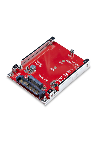 StarTech.com M.2 to U.3 Adapter, For M.2 NVMe SSDs, PCIe M.2 Drive to 2.5inch U.3 (SFF-TA-1001) Host Adapter/Converter, TAA Compliant - 1M25-U3-M2-ADAPTER