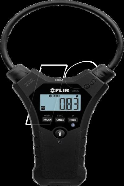 Pince de courant numérique Flir CM55 CAT IV 600 V, CAT III 1000 V Affichage (points) : 3000