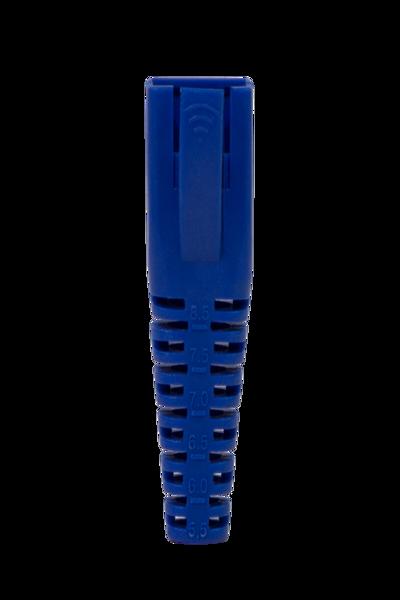 LogiLink RJ45 Boot Cover 5.5-8.5mm Cuttable Blue 50pc - MP0059