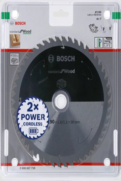 Bosch 2 608 837 688 - Wood - 16.5 cm - 3 cm - 1 mm - 9500 RPM - 1.5 mm