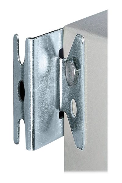 Rittal SZ 2433.500 - Mounting bracket - Silver - Steel - KL - EB - BG - AE - CM - EL - 4 pc(s) - 300 g