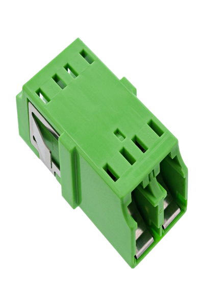 InLine Fiber optic coupler - duplex LC/LC - singlemode - green - ceramic sleeve - 89989P
