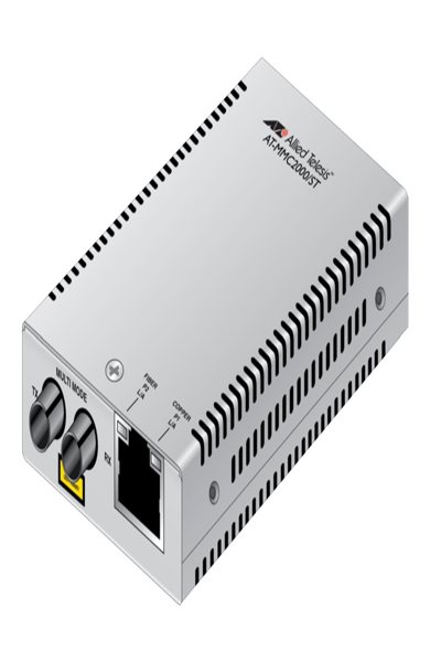 Allied Telesis AT-MMC2000/ST-960 - 1000 Mbit/s - 10Base-T - 100Base-TX - 1000Base-T - 1000Base-SX - IEEE 802.1Q - Gigabit Ethernet - 10,100,1000 Mbit/s