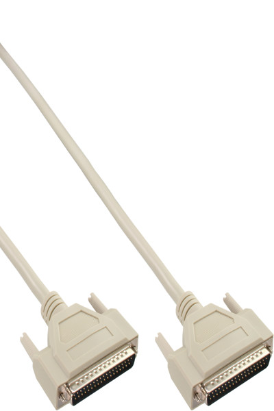 InLine serial extension cable 37 Pin DB37 male / male direct 3m