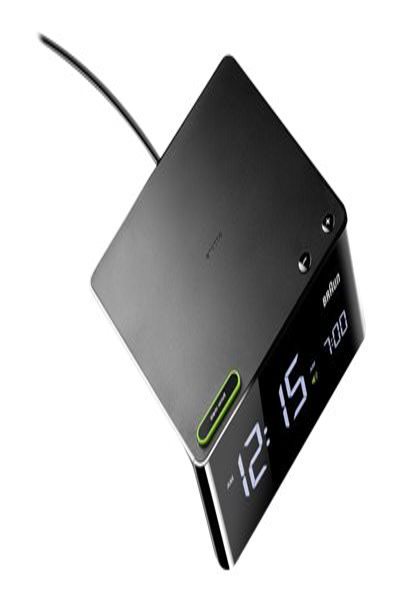 Braun BNC 016 BKEU LED Alarm Clock Black - 66054