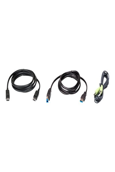 ATEN 2L-7D02UDPX3 - Kit de câbles clavier/vidéo/souris (KVM)