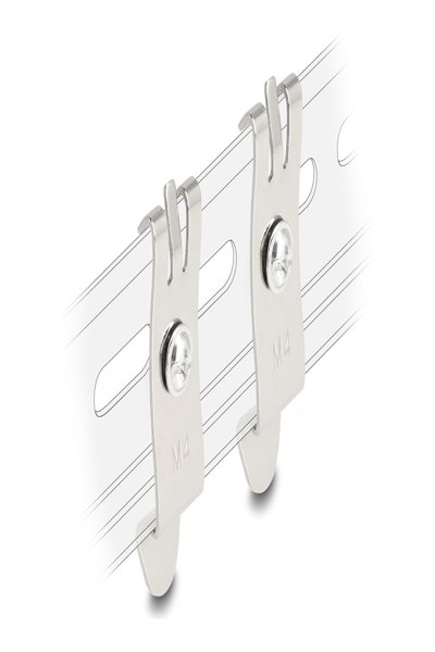 Delock Desktop patchpanel 35 mm DIN-skena monteringssats - 88142