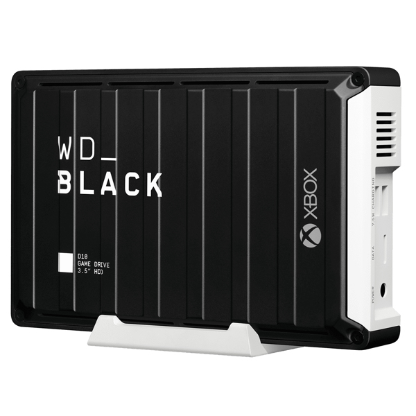 WD_BLACK D10 Game Drive for Xbox One-harddisk - 12 TB - WDBA5E0120HBK-EESN