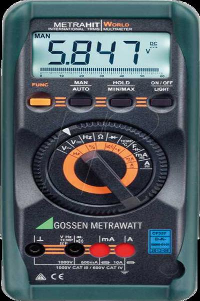 Multimètre TRMS Metahit World de GMC Instruments
