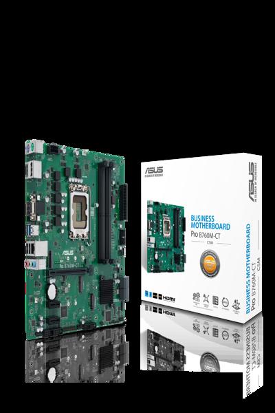 ASUS PRO B760M-C-CSM Moderkort LGA1700 - 90MB1DX0-M1EAYC