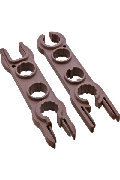 INLINE ASSEMBLY SPANNER FOR SOLAR CONNECTORS (MC4 / PV4) SET OF 2