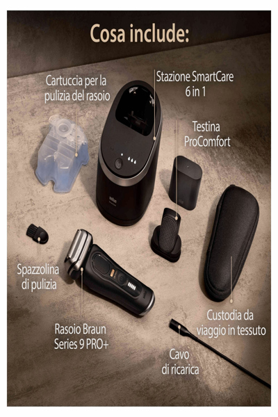 Rasoir Braun Series 9 9590cc humide/sec