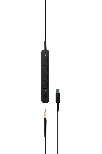 EPOS SENNHEISER ADAPT 165 USB-C II Stereo Headset USB-C inkl. 3,5mm Klinkenstecker Inline Call Control - Audio - Stereo - 1000920
