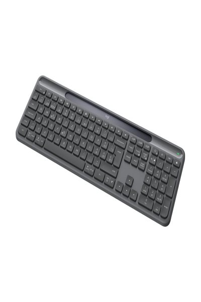 Logitech Slim Solar+ for Business - Graphite - CH - Keyboard - QWERTZ - 920-013772