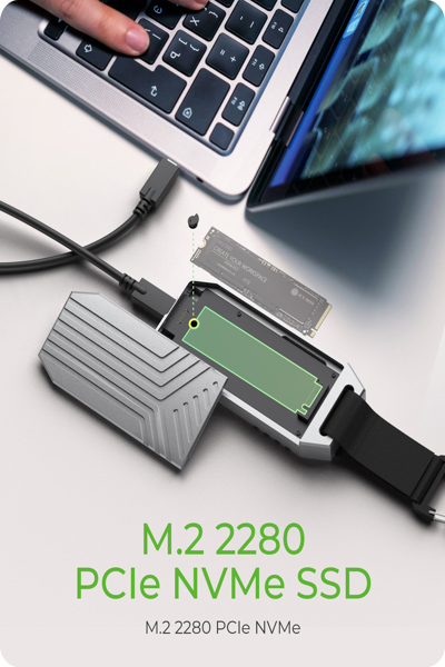 ICY BOX IB-1919M-C42 SSD Enclosure M.2 40Gbps - IB-1919M-C42