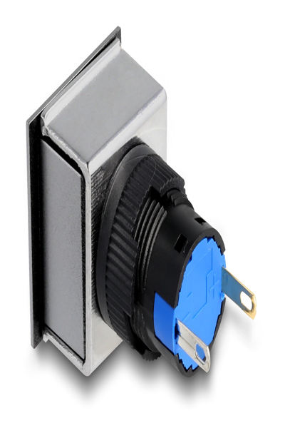 Delock Plastic Signal Lamp white Solder version square - Cable - Network