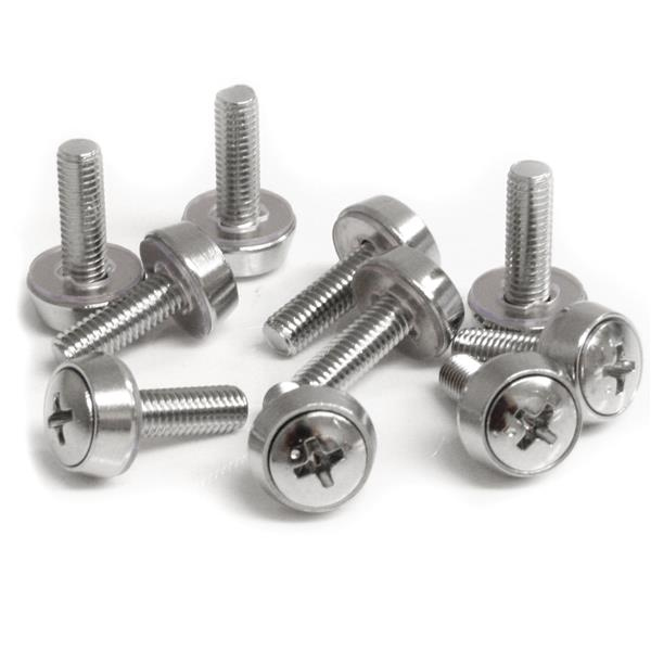 M5 x 12mm Mounting Screws for Server Rack 100 Pack - CABSCREWSM5