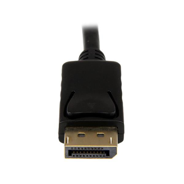 StarTech DisplayPort to DVI Active Adapter Converter Cable - DisplayPort cable - DisplayPort (M) - DVI-D (W) - 1.8m - active cable (signal regeneration) - Black (DP2DVIMM6BS) - DP2DVIMM6BS