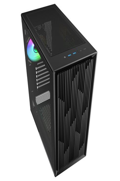 Sharkoon VK2, Full Tower, PC, Svart, ATX, micro ATX, Mini-ATX, 16 cm, 37,5 cm - 4044951041206