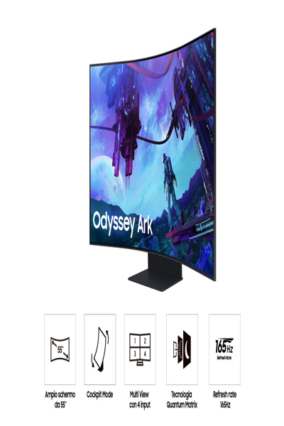 Samsung Odyssey Ark S55CG970NU - LS55CG970NUXEN