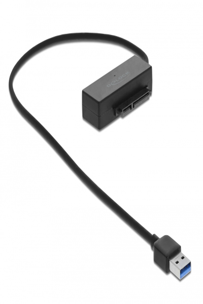Delock USB Typ-A till SATA-omvandlare med 3,5" skyddshölje - 64086
