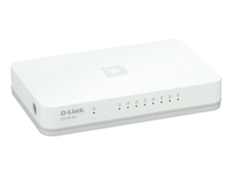 D-Link 8-Port Gigabit Easy Desktop Switch - GO-SW-8G/E
