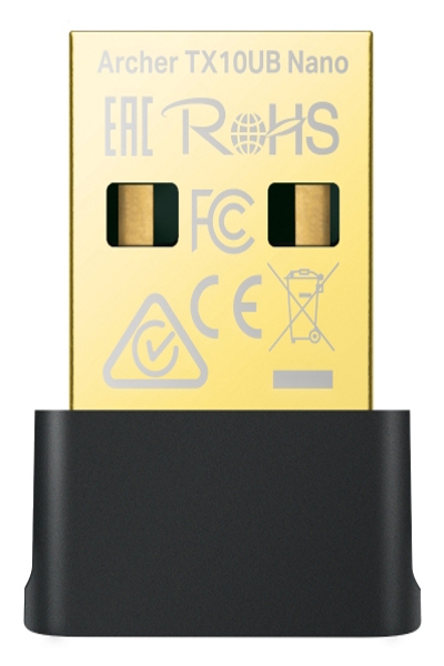 TP-LINK AX900 Nano Dual Band Wi-Fi 6 Bluetooth 5 Adapter - ARCHER TX10UB NANO