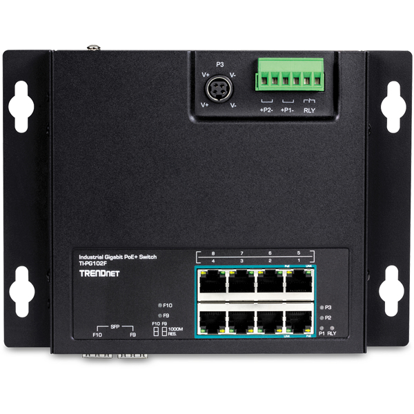 TRENDnet TI-PG102F - Gigabit Ethernet Switch - TI-PG102F