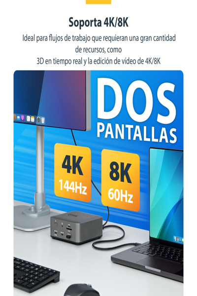 StarTech.com 60 cm Thunderbolt 5-certifierad kabel - TBLT5MM80CM240W