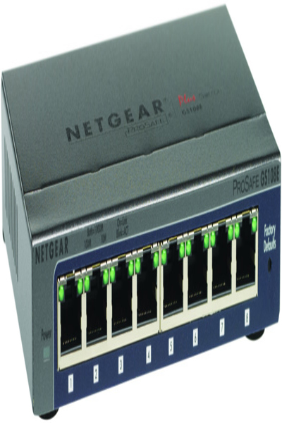 NETGEAR GS108E MANAGED SWITCH 1 GBPS