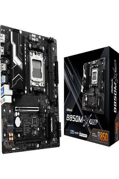 ASRock B850M-X R2.0              AM5 mATX HDMI/DP       DDR5 - 90-MXBSG0-A0UAYZ