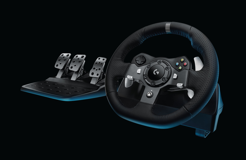Logitech G920 Driving Force - Wheel and pedals set - 941-000123