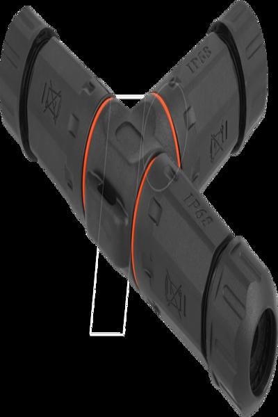 Delock Cable coupler - outdoor - 86916