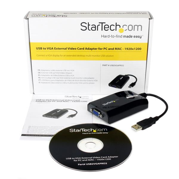 StarTech USB to VGA Adapter - USB2VGAPRO2