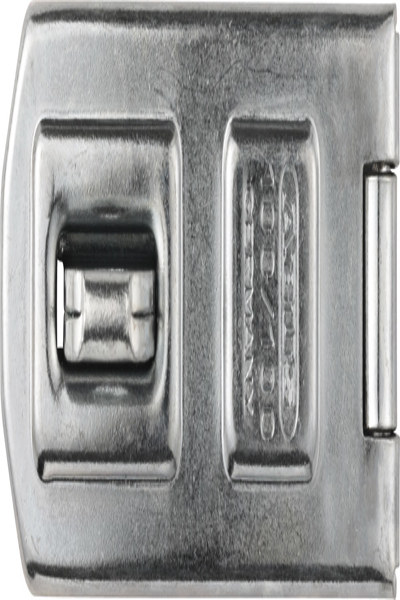 ABUS Security-Center ABUS 100/100 SB - Silver - Steel - 10 cm - 1 pc(s) - 100 mm - 34.9 mm
