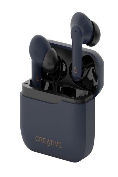 Creative Labs Creative Zen Air Plus TWS In-Ear - mÃƒÂ¸rkeblÃƒÂ¥, Kabellos, - 51EF1100AA001
