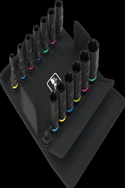 Wera 05005581001 Impact Socket 3/8" Drive 13-Piece Set