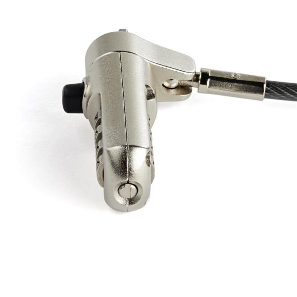 StarTech LTLOCKNANO laptop lock (2m cable, Nano lock, individually selectable combination, anti-theft) - Compatible with Kensington - Security cable lock - 2 m - LTLOCKNANO