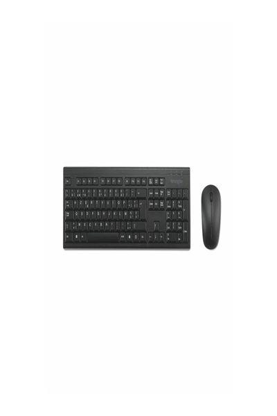 Kensington KM150 EQ Wireless Keyboard/Mouse Set - Desktop - AZERTY - K75562BE