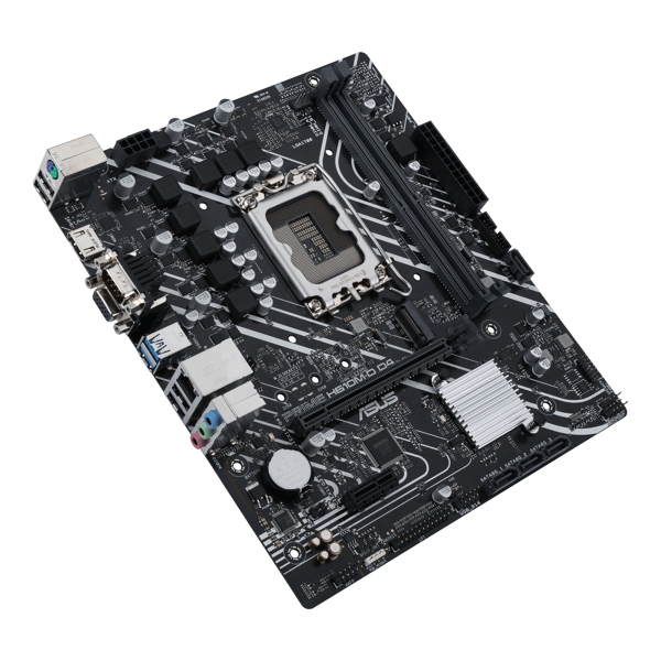 ASUS PRIME H610M-D D4 Moderkort Micro ATX - 90MB1A00-M0EAY0