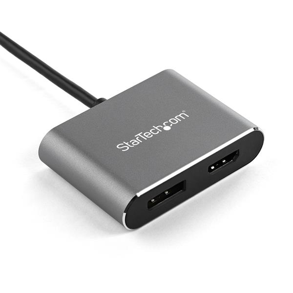 StarTech USB C Multiport Video Adapter 4K 60Hz HDMI DP - CDP2DPHD
