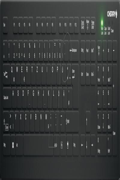 Cherry ACTIVE KEY MTA AK-C8112 Wireless DE-Layout schwarz - AK-C8112-FUS-B/DE