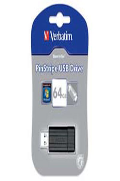 Verbatim PinStripe USB Drive - USB flash drive - 49065