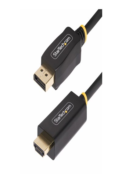 StarTech.com 1m DisplayPort to HDMI Adapter Cable 4K 60Hz - 3F-DP-HDMI-4K60-HDR