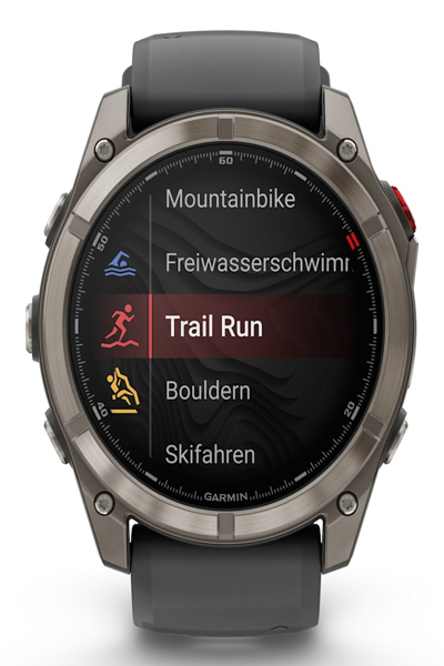GARMIN FENIX 8 PRO TITAN SPORT WATCH GRAPHITE/BLACK
