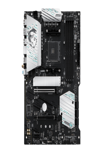 MSI Motherboard AMD Socket AM4 ATX - Motherboard - AMD Socket AM4 (Ryzen) - B550 GAMING WIFI