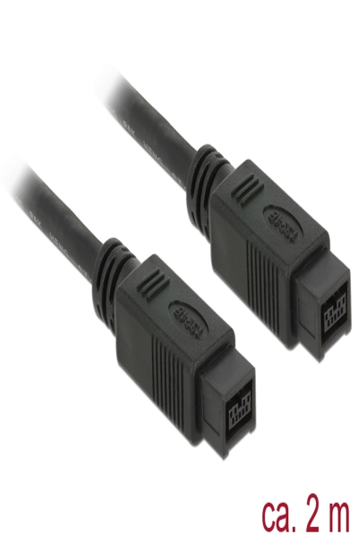 Delock IEEE 1394 cable - FireWire 800 (M) to FireWire 800 (M) - 82599